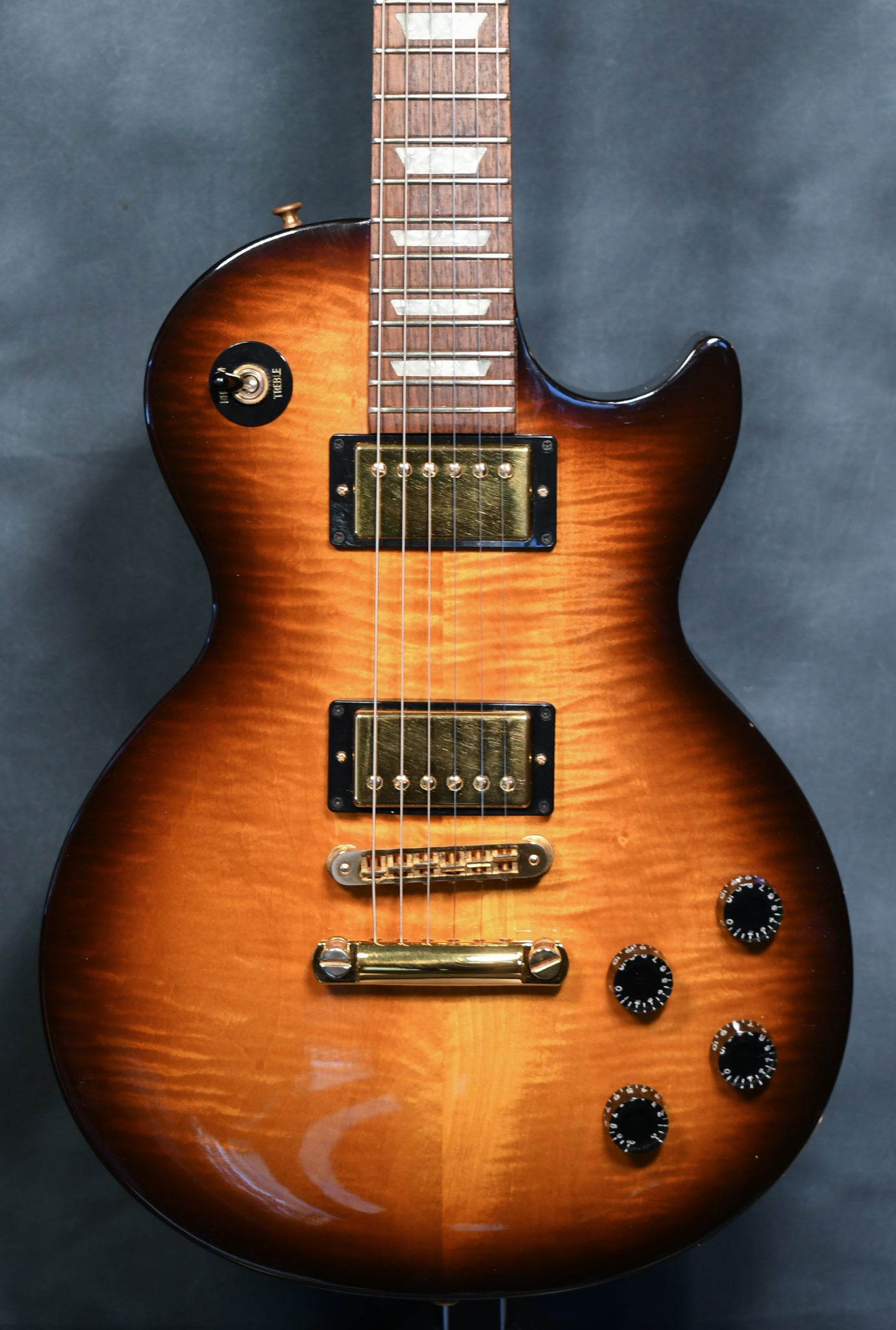 2005 Gibson Les Paul Studio Plus Desert Burst – Watchtower Guitars