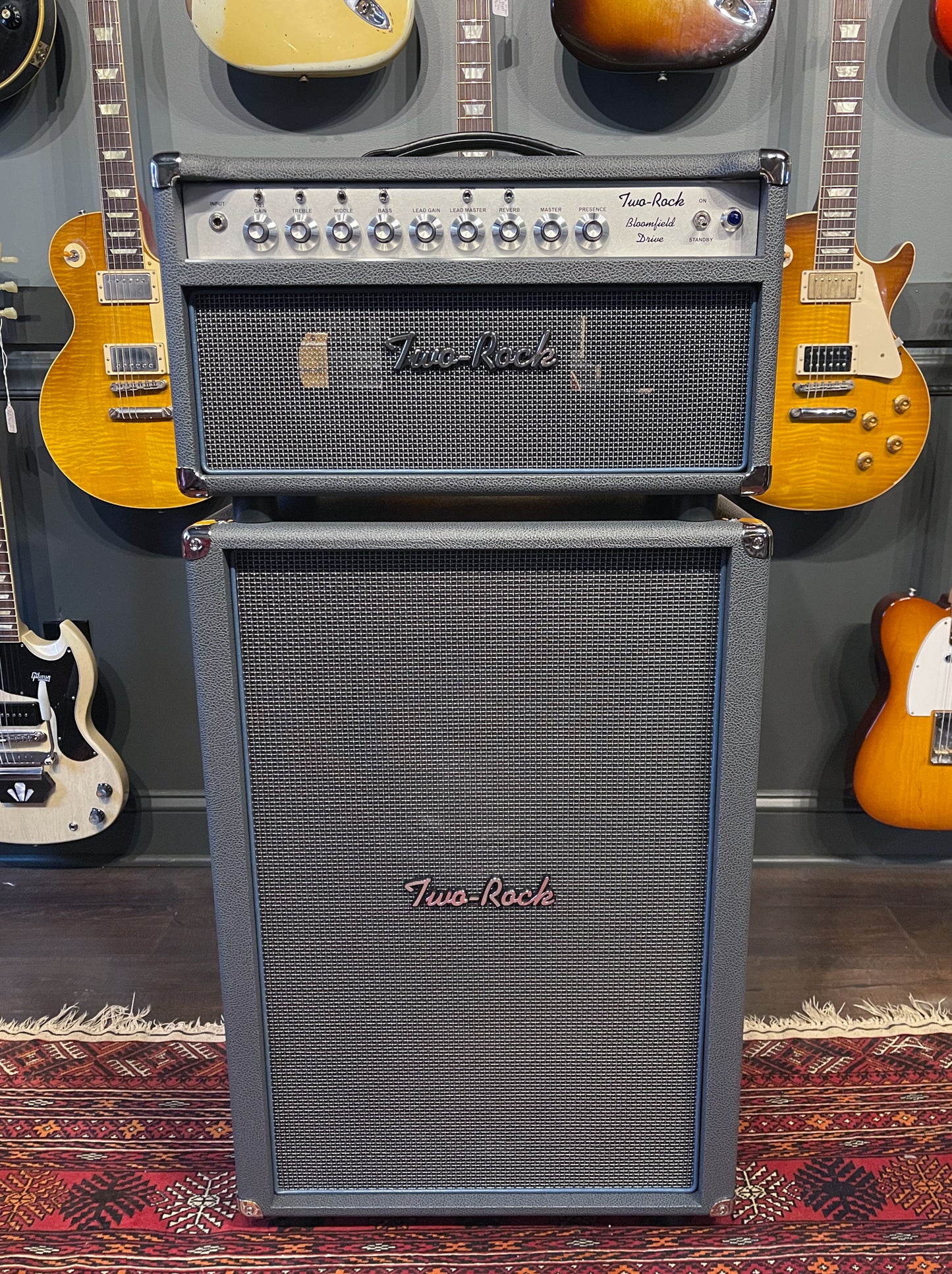 Two Rock Bloomfield Drive 100/50 Watt Head Slate Gray Tolex