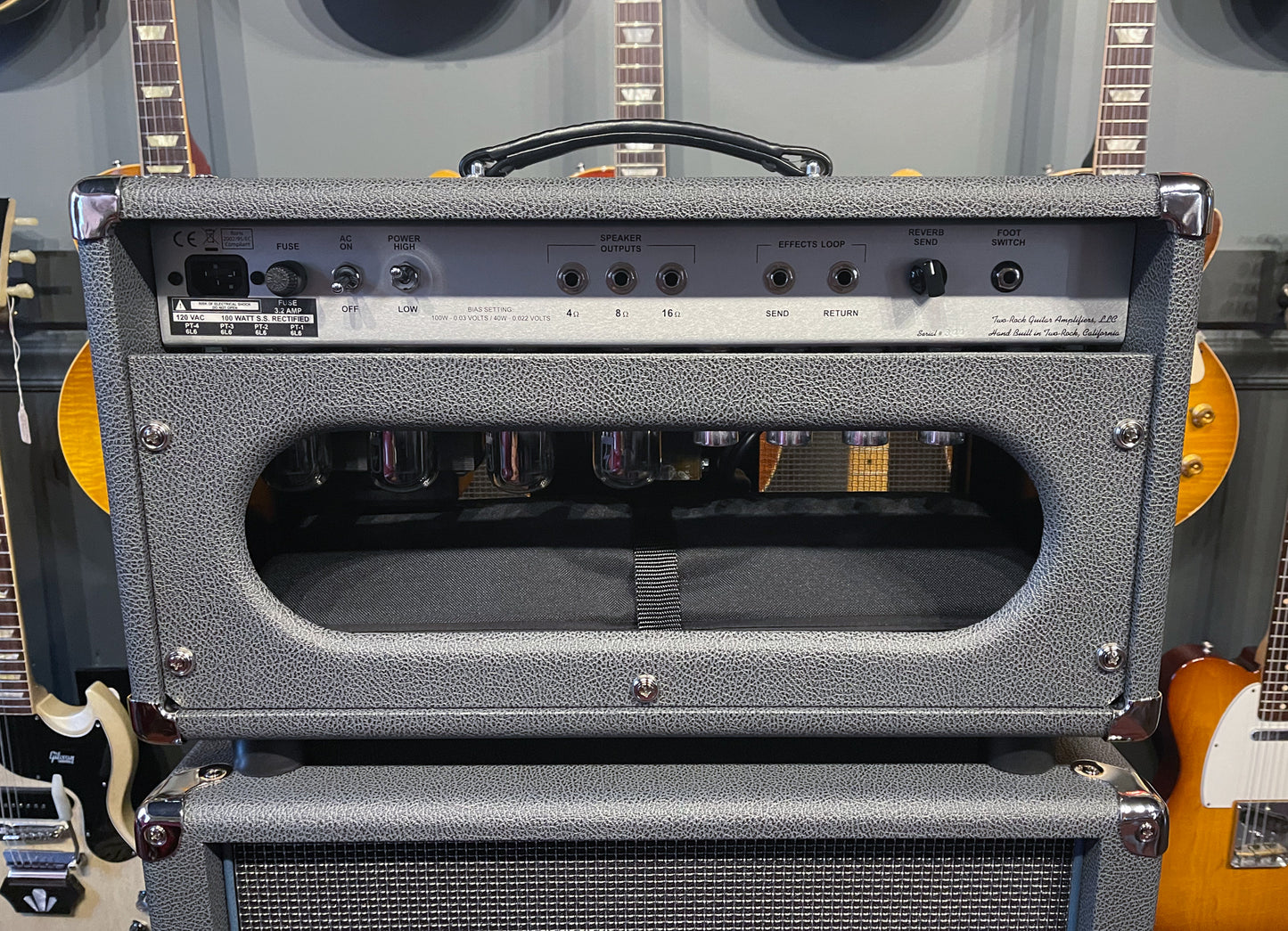 Two Rock Bloomfield Drive 100/50 Watt Head Slate Gray Tolex