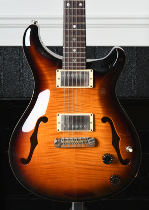 1998 Paul Reed Smith PRS Hollowbody II Tobacco Sunburst 10 Top