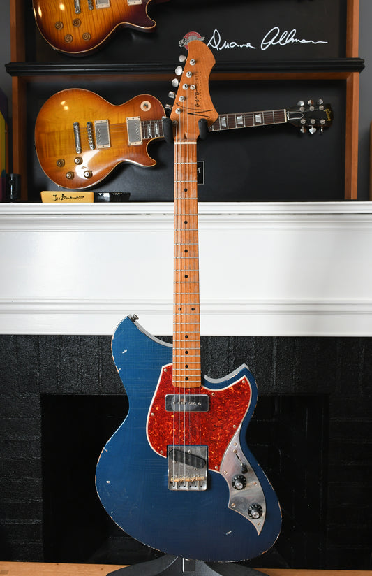 2019 Novo Guitars Serus T Lake Como Blue