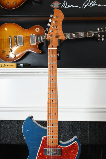 2019 Novo Guitars Serus T Lake Como Blue
