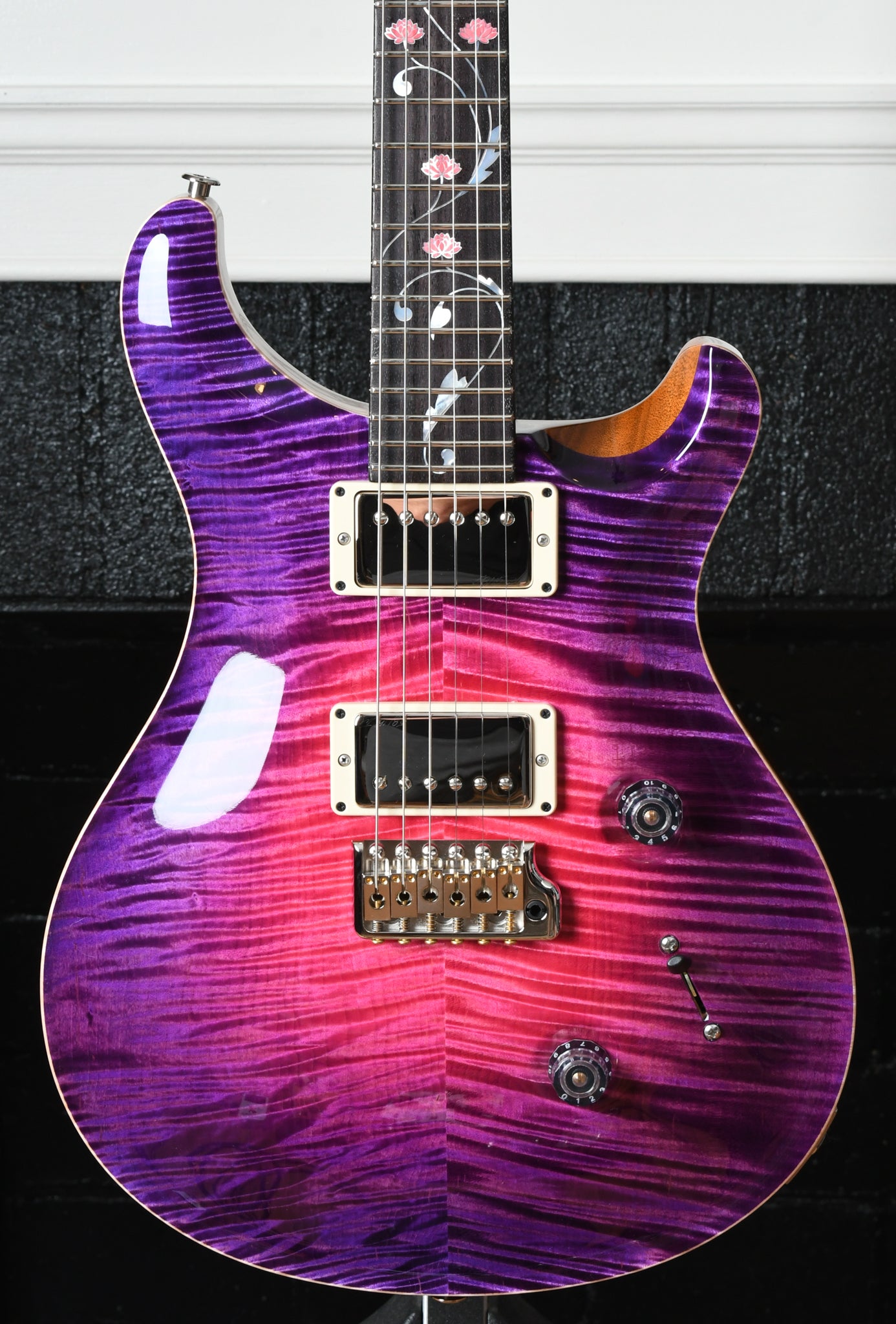 2022 Paul Reed Smith PRS Limited Private Stock Orianthi Custom 24 Blooming Lotus Glow PS#10114