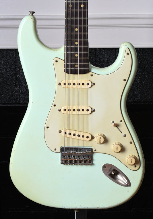 2021 Danocaster Double Cut Hardtail Sonic Blue