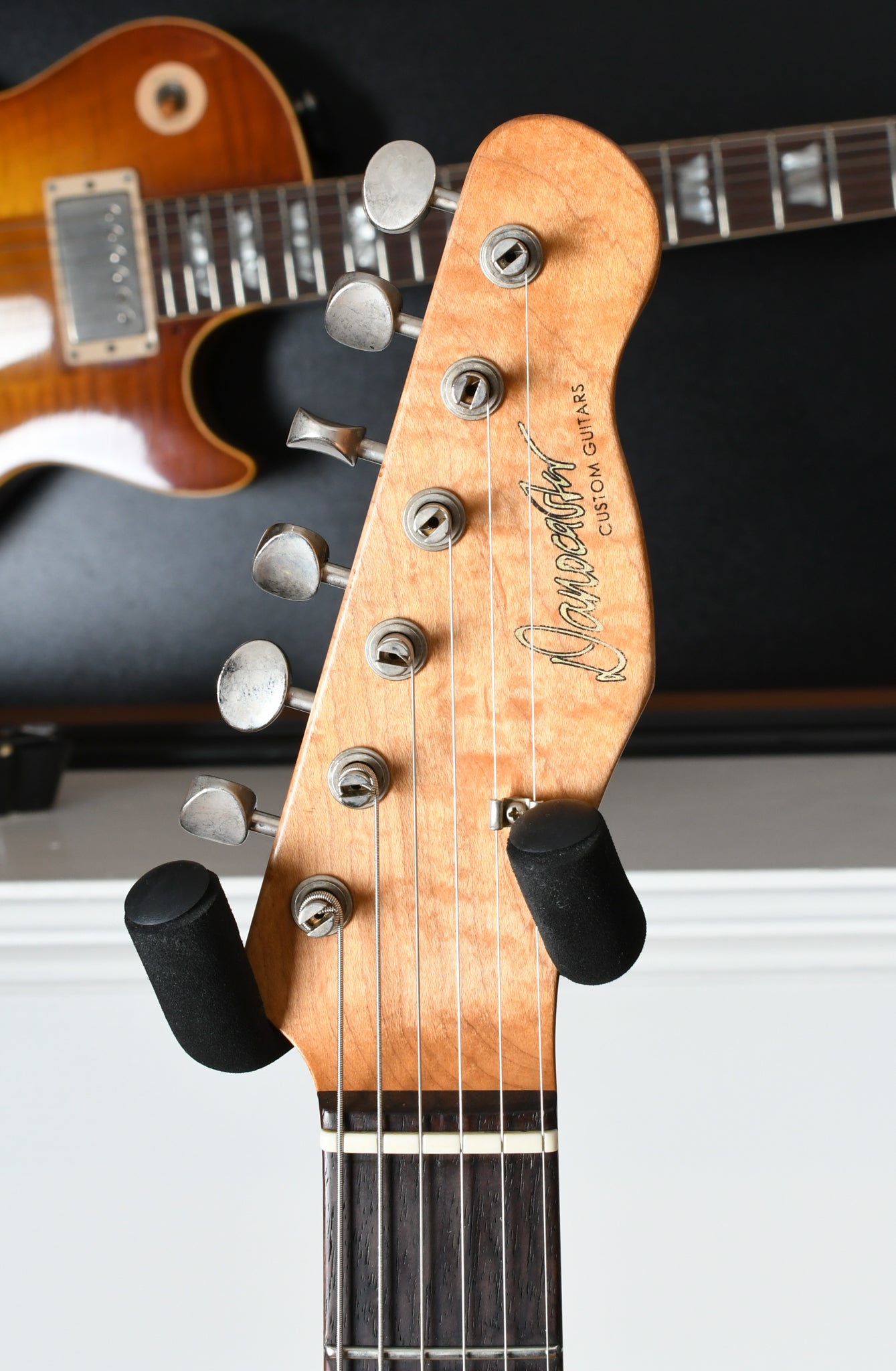 2019 Danocaster Single Cut Custom Black Peter Florance Voodoo Pickups