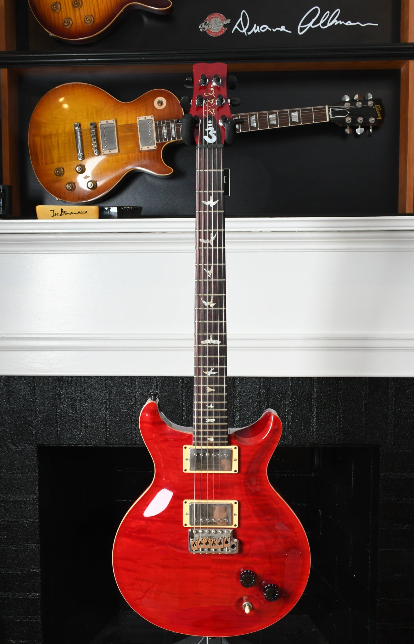 2001 Paul Reed Smith PRS Santana III Scarlet Red 10 Top