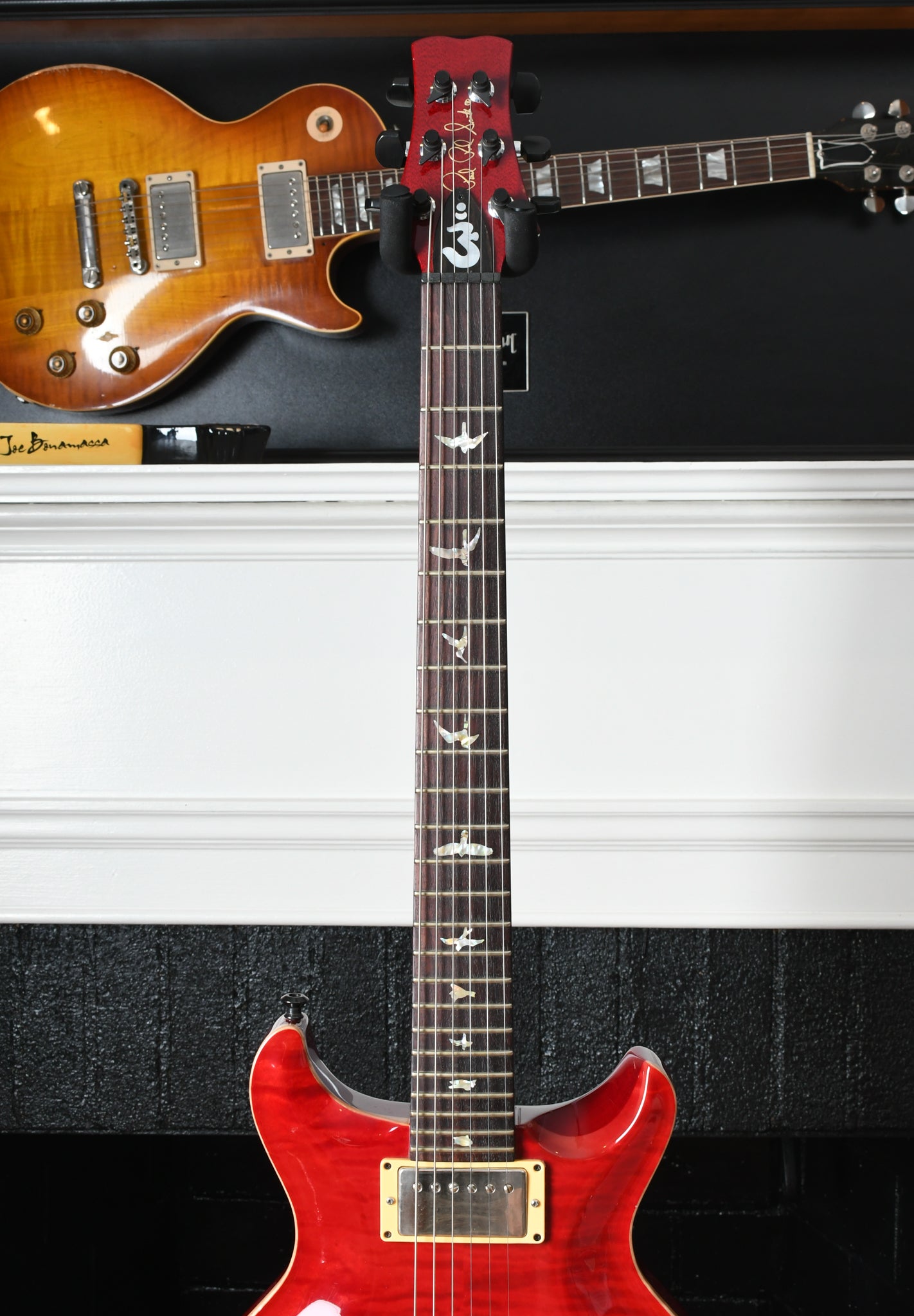 2001 Paul Reed Smith PRS Santana III Scarlet Red 10 Top