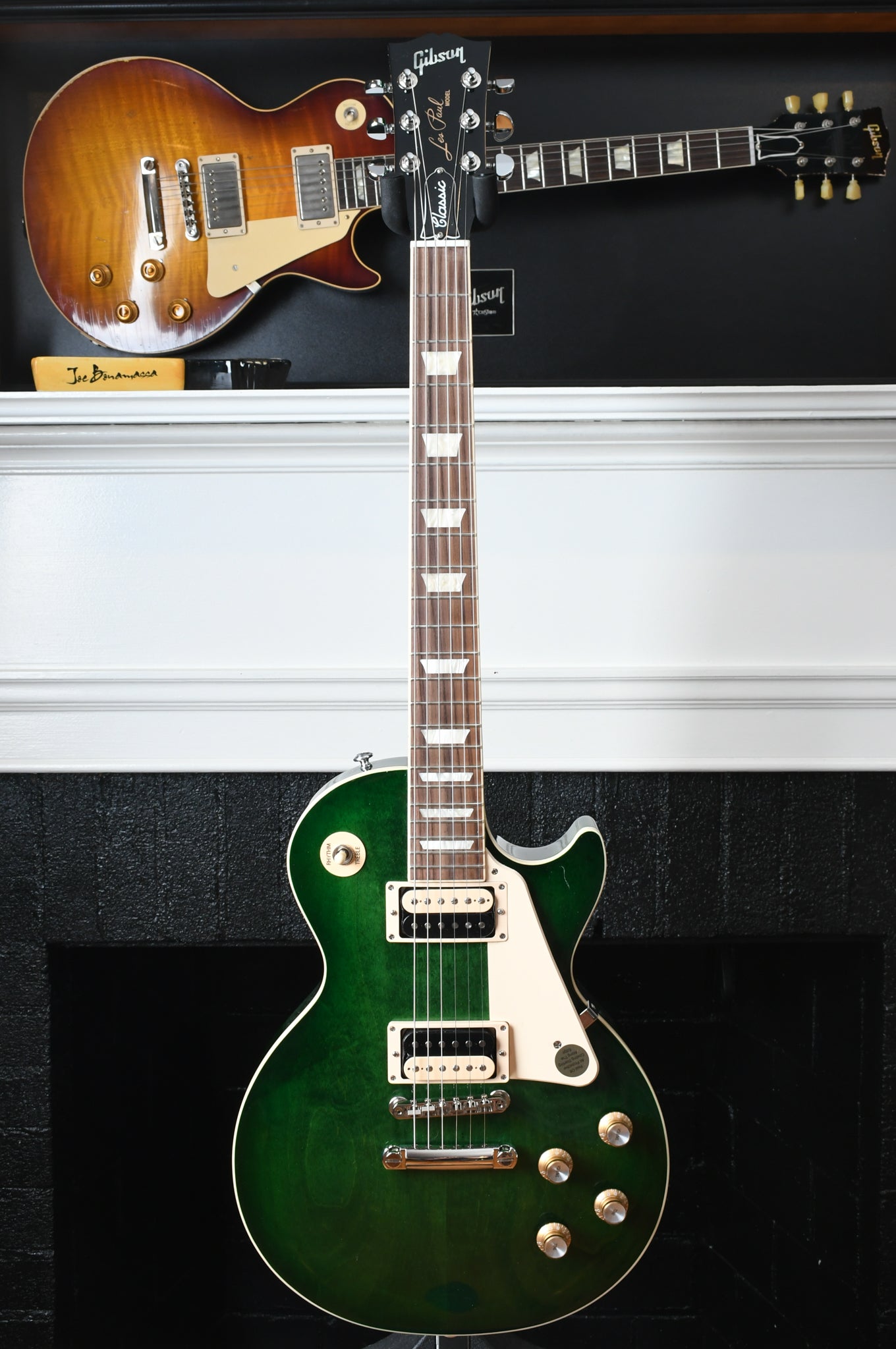 2021 Gibson Les Paul 1960 Classic Limited Run Green Ocean Burst