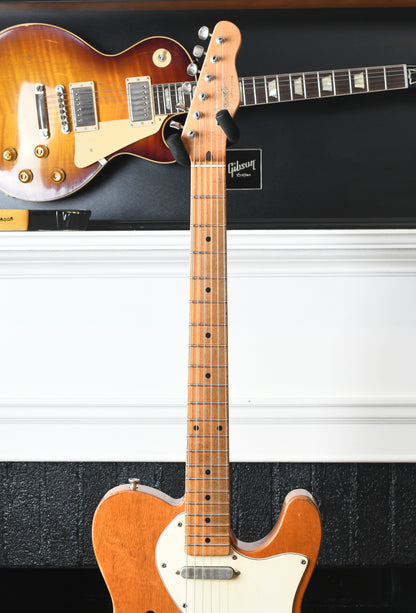2022 Danocaster Single Cut Thinline Aged Natural