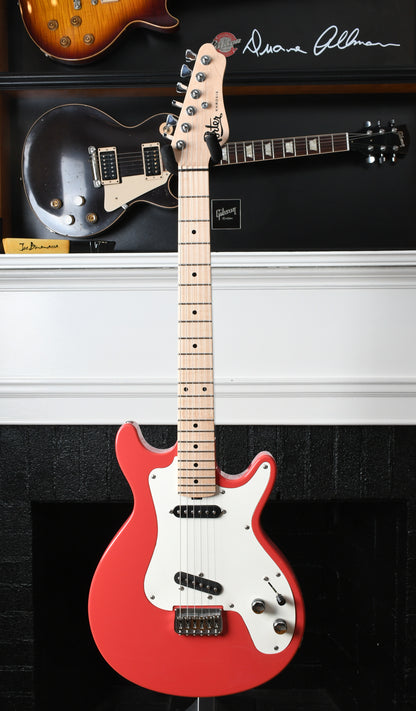 Porter Guitars Khrosis Custom Fiesta Red Multiple Loaded Pickguards