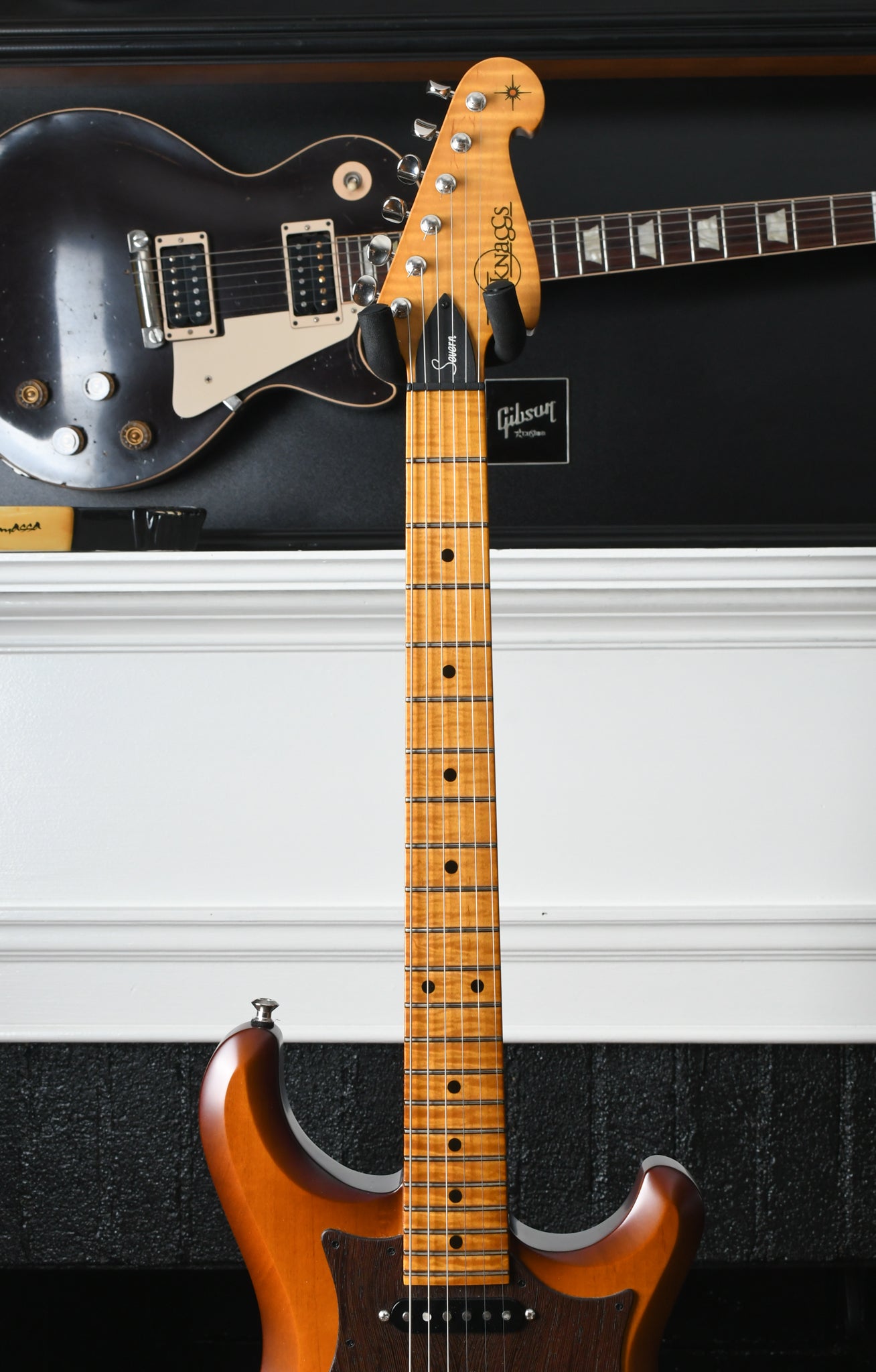 2020 Knaggs Severn Trem HSS Brown Burst