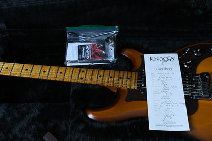 2020 Knaggs Severn Trem HSS Brown Burst