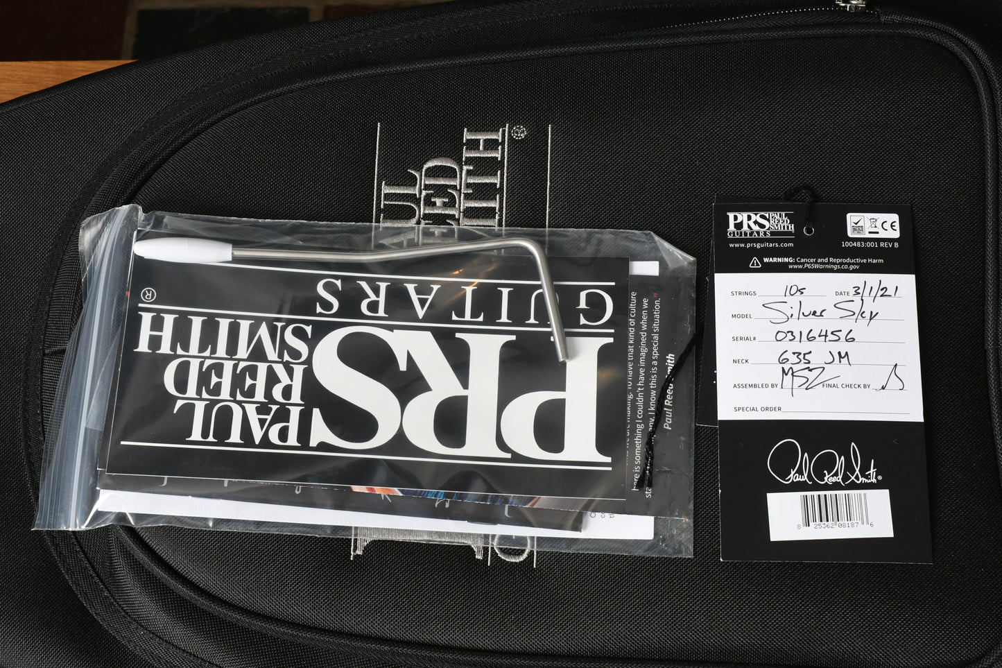 2021 Paul Reed Smith PRS Silver Sky Lunar Ice Limited Edition