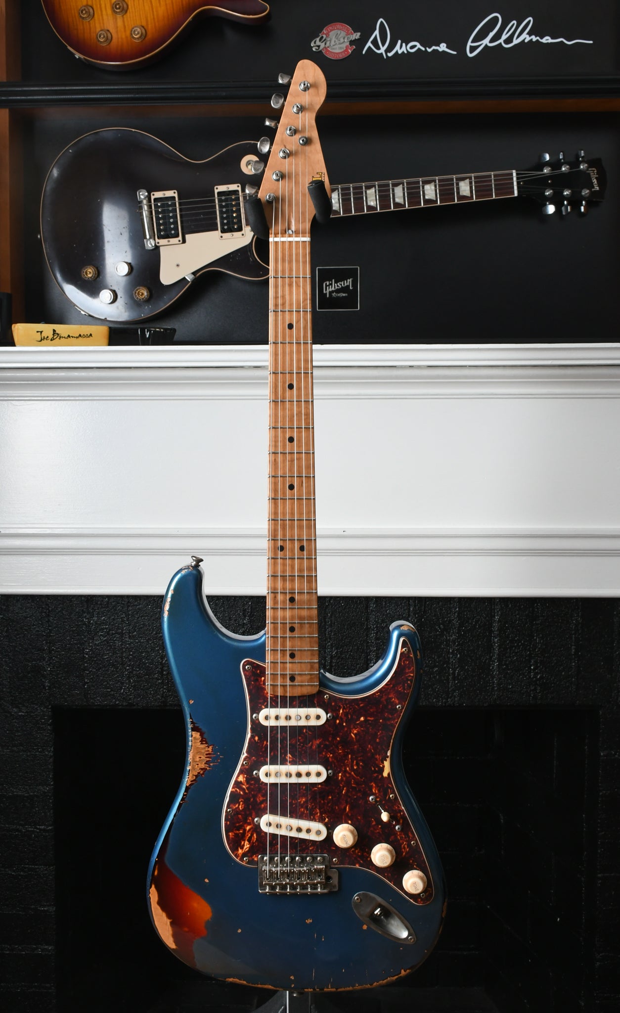 LSL Instruments Saticoy Classic S Lake Placid Blue/3 Tone SB Heavy Aged "Teja"