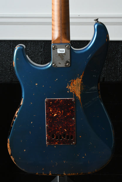 LSL Instruments Saticoy Classic S Lake Placid Blue/3 Tone SB Heavy Aged "Teja"