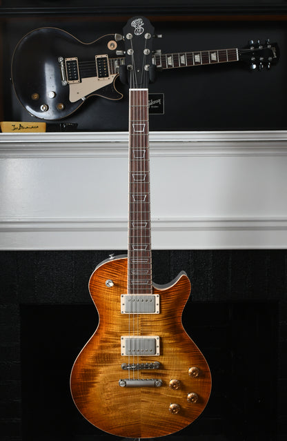 2022 Patrick James Eggle Macon Singlecut Faded Gold Burst Master Grade Top