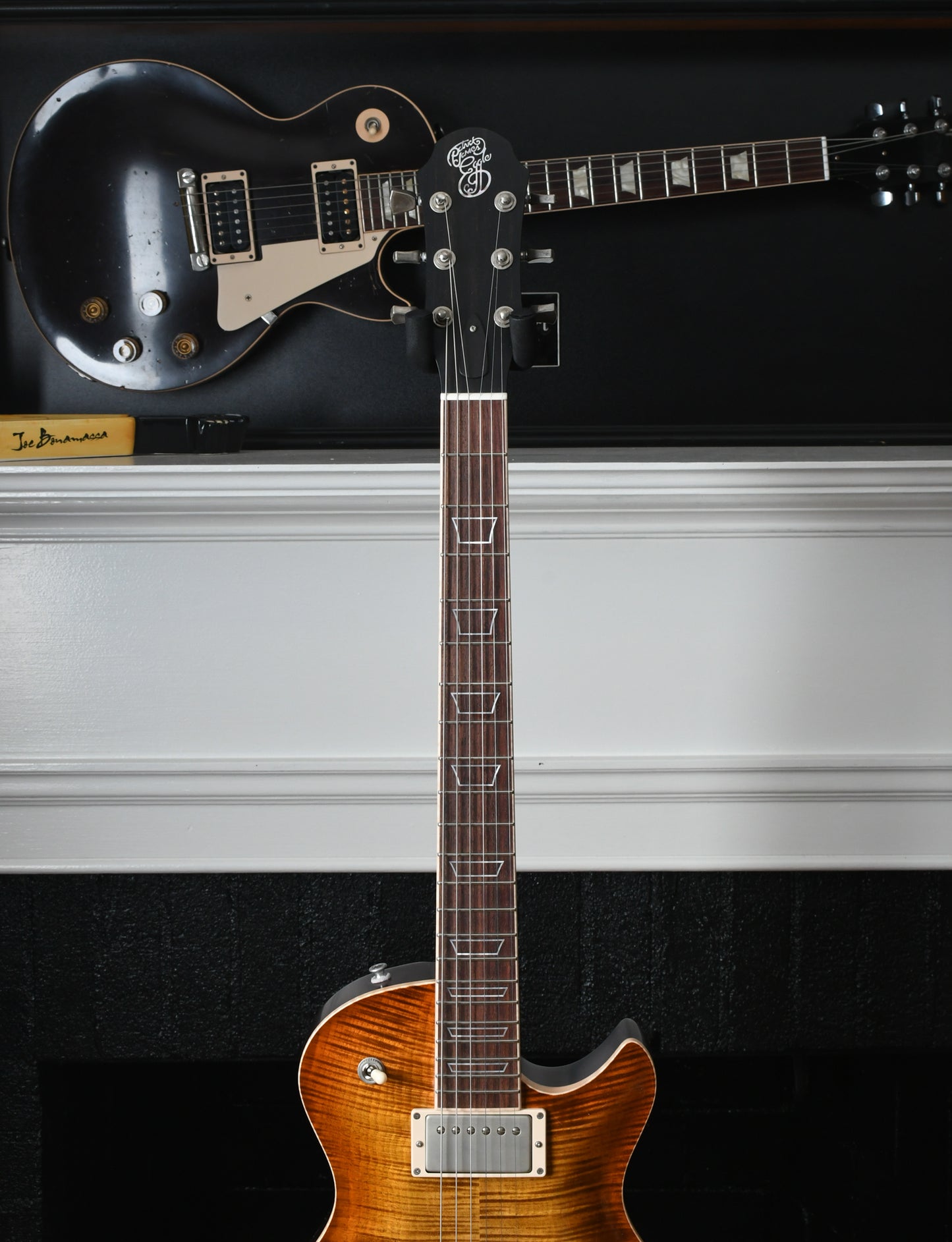 2022 Patrick James Eggle Macon Singlecut Faded Gold Burst Master Grade Top