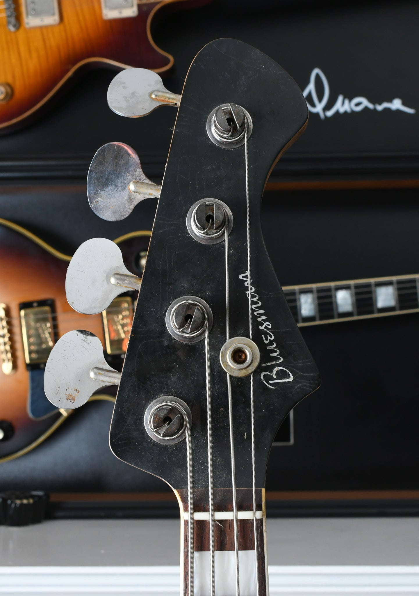 Bluesman Vintage El Dorado Jazz Bass Black Relic