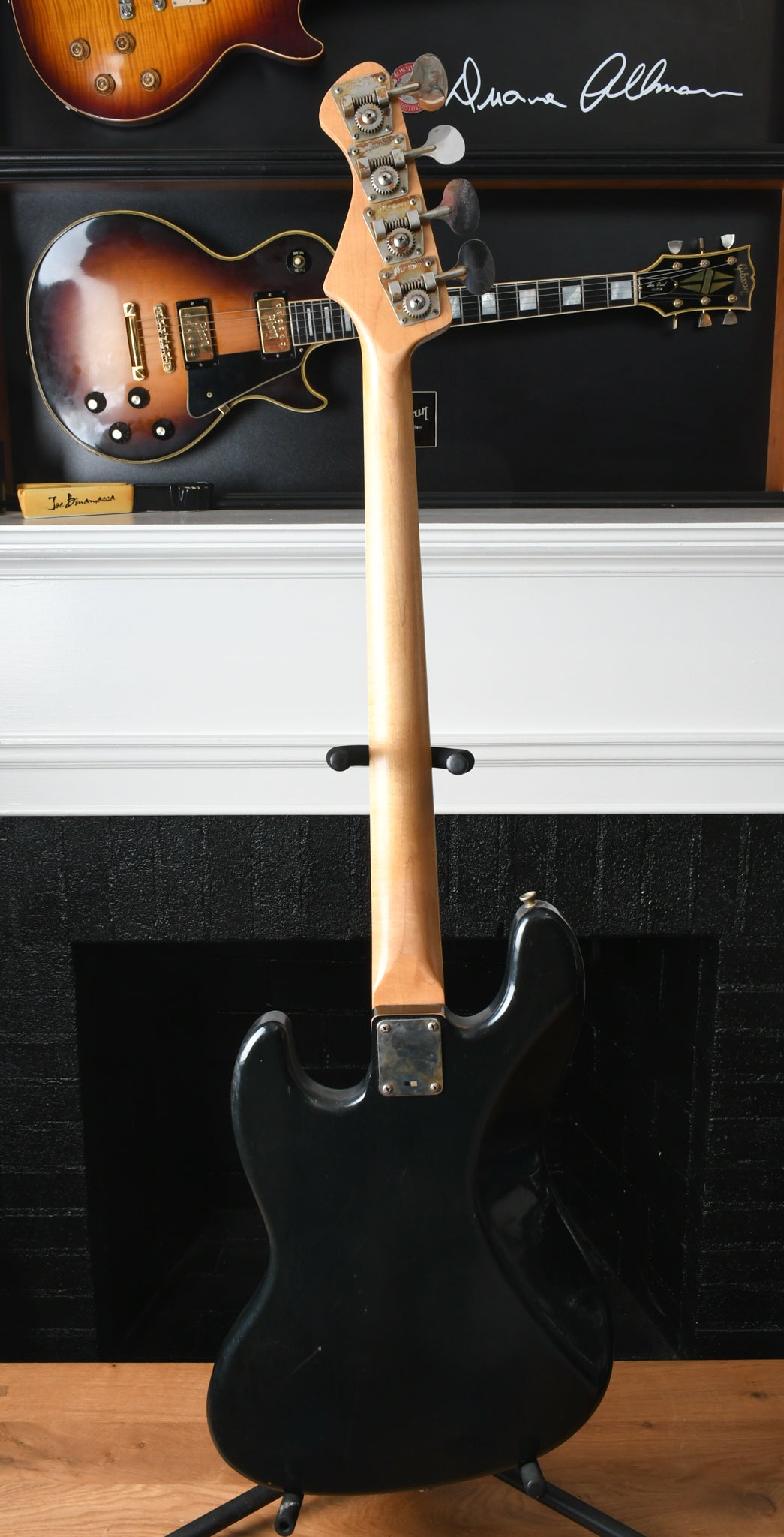 Bluesman Vintage El Dorado Jazz Bass Black Relic