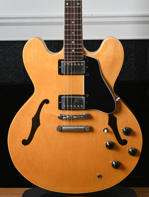 1982 Gibson ES-335 Tim Shaw Humbuckers Natural