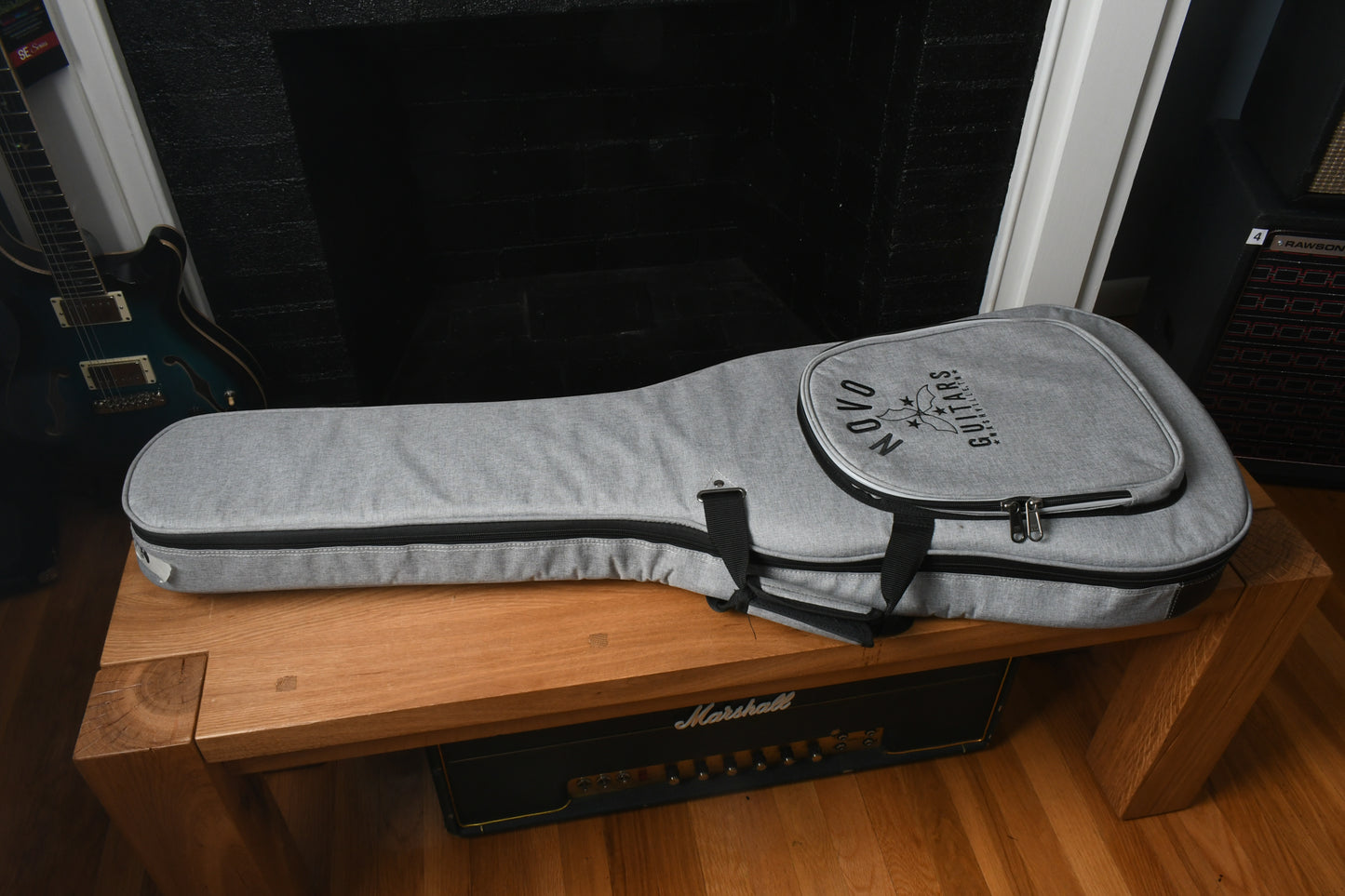 2019 Novo Guitars Serus TC Lake Placid Blue Lollar Imperial’s