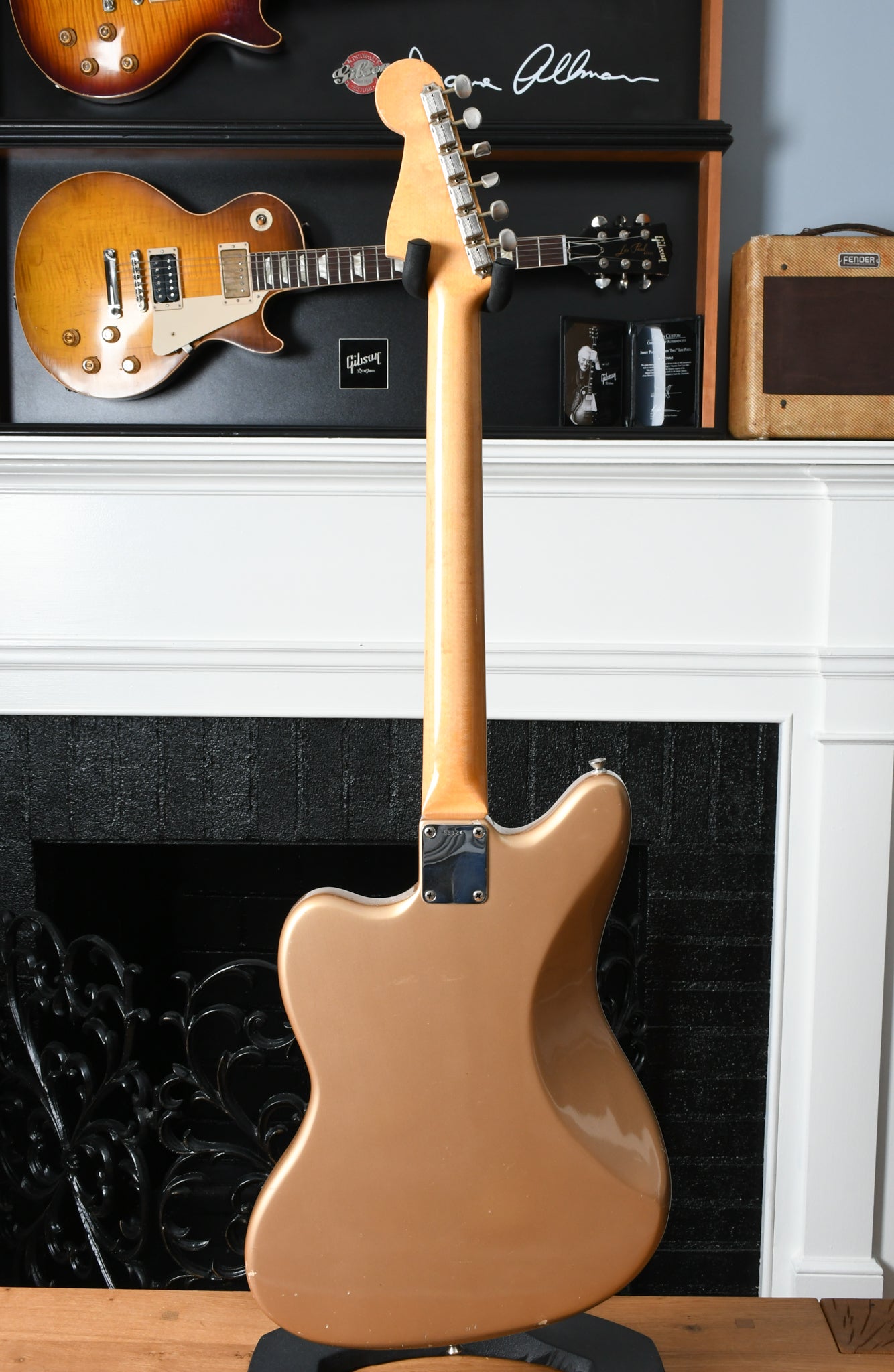 1961 Fender Jazzmaster Refin Shoreline Gold