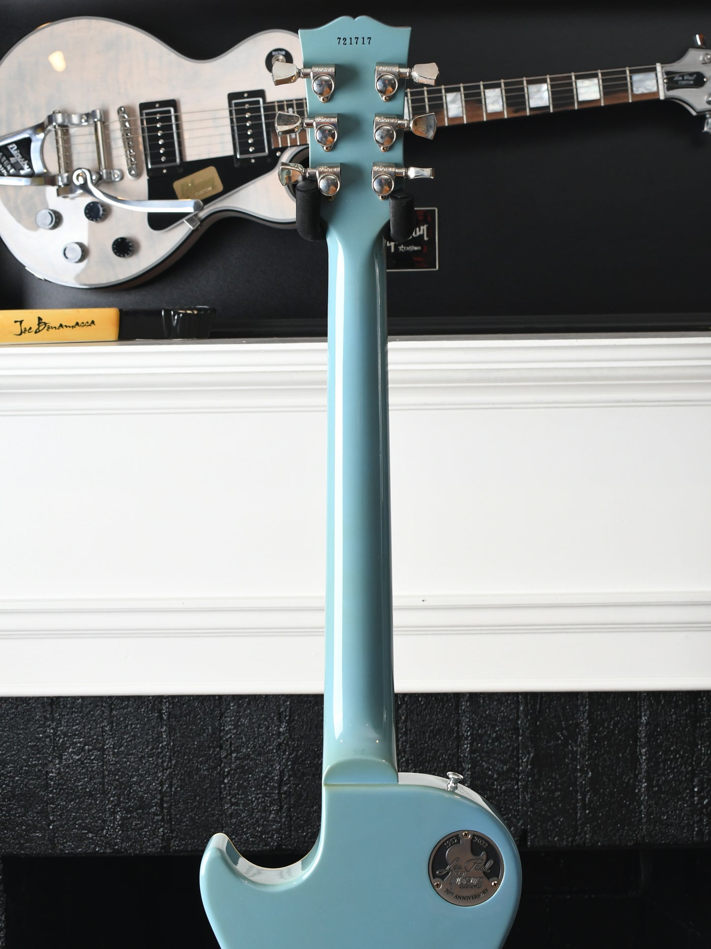 2022 Gibson '57 Les Paul Standard R7 Yamano Spec M2M Opaque Blue