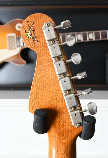 2020 Fender Custom Shop Limited Edition Roasted Poblano Stratocaster Fire Mist Silver Relic