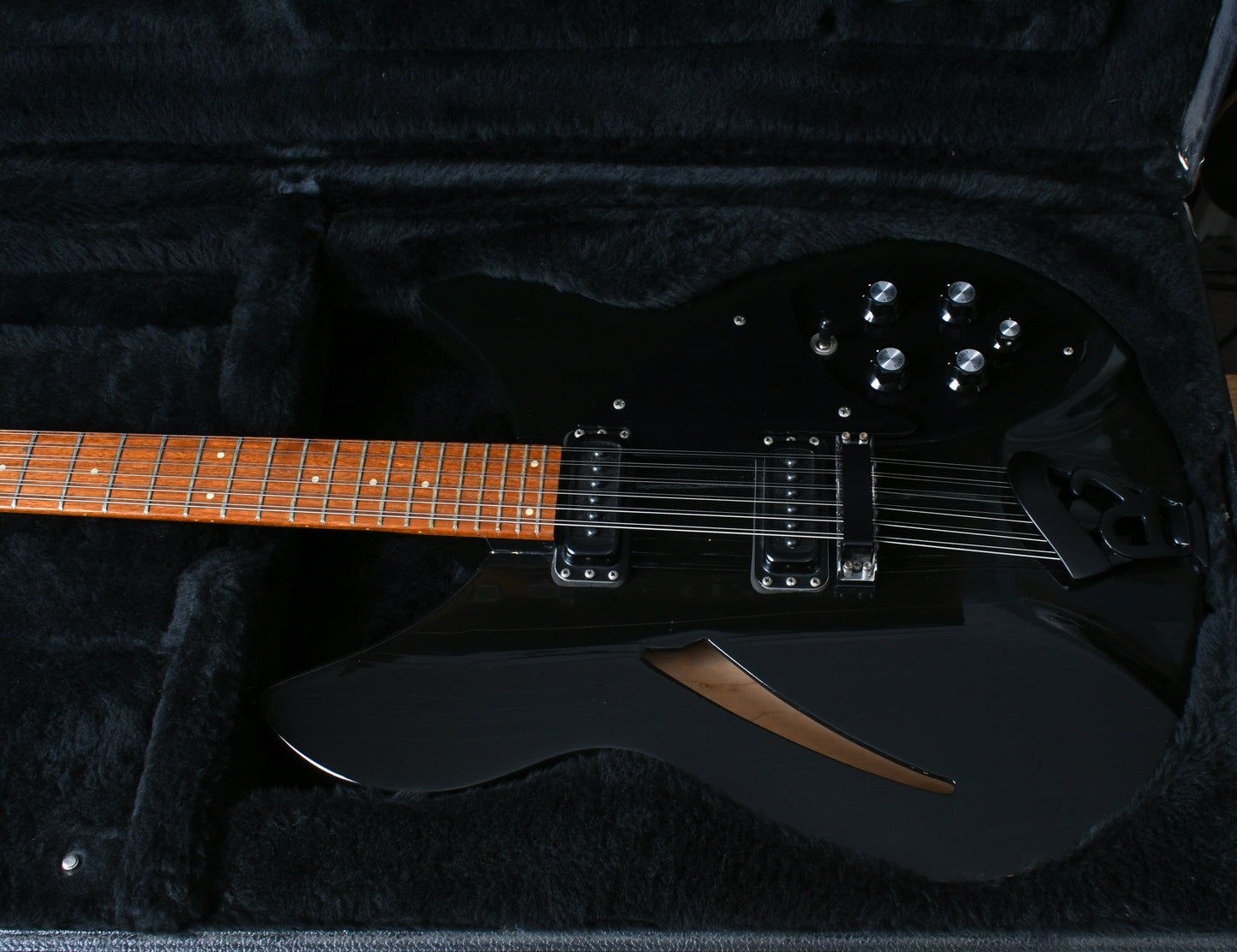 1988 Rickenbacker 330 12 String Jetglo with Black Hardware