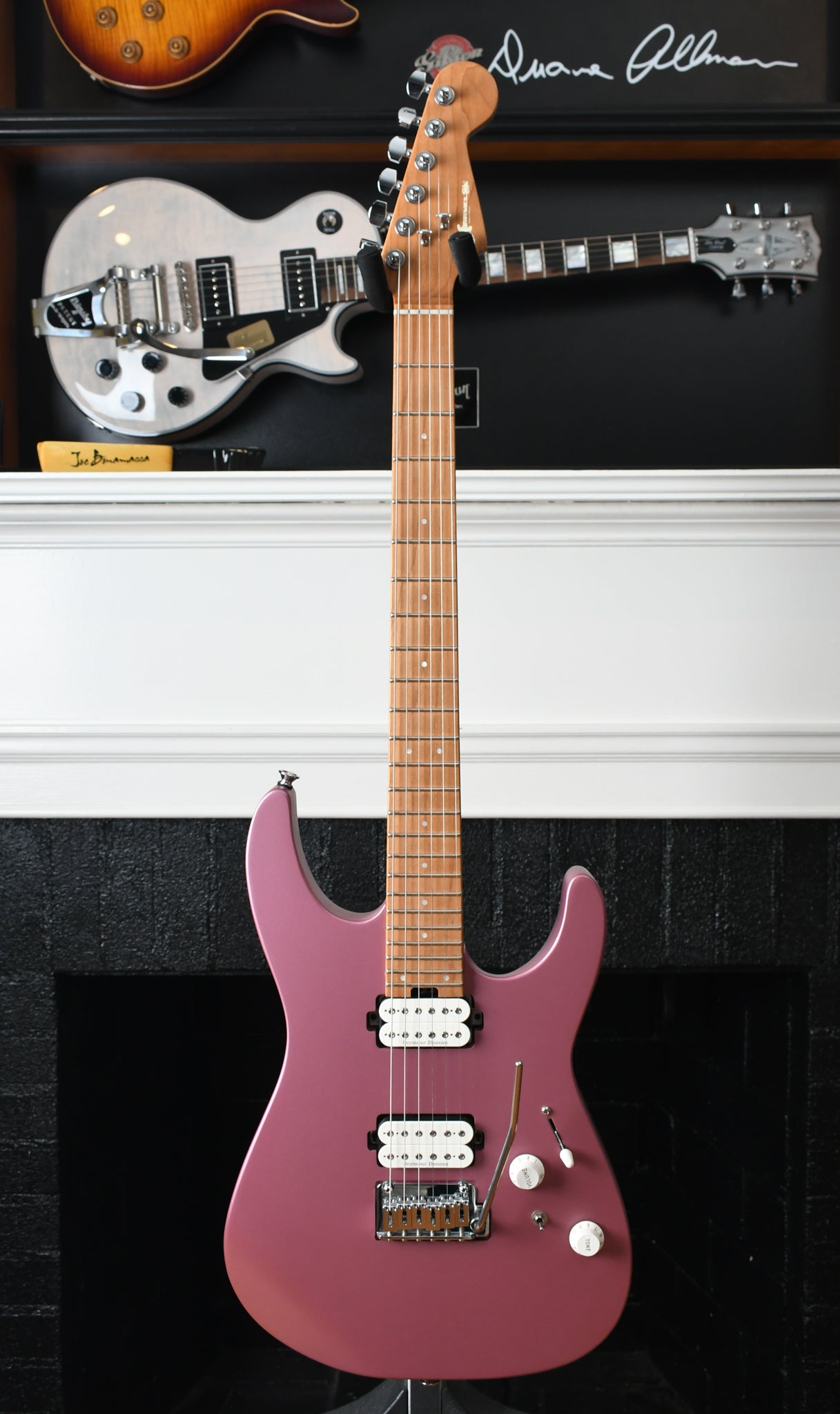 2019 Charvel Pro-Mod DK24 HH 2PT Satin Burgundy Mist