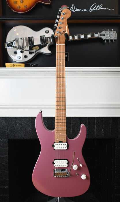 2019 Charvel Pro-Mod DK24 HH 2PT Satin Burgundy Mist