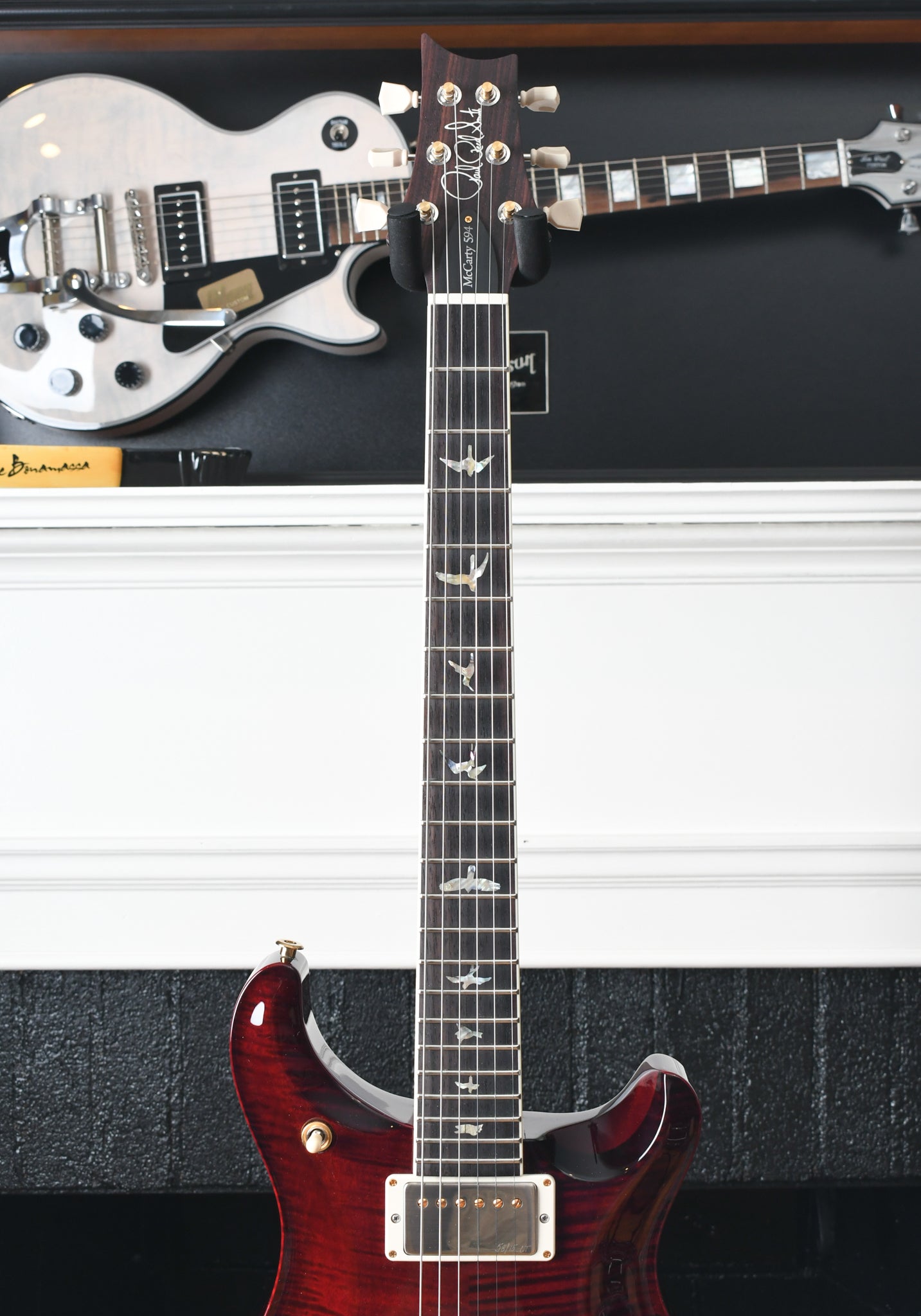 Paul Reed Smith PRS McCarty 594 Hollowbody II 10 Top *Custom Color* Red Fire & Toned Sides