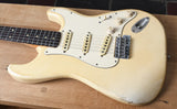 2021 Danocaster Double Cut Nicotine Blonde