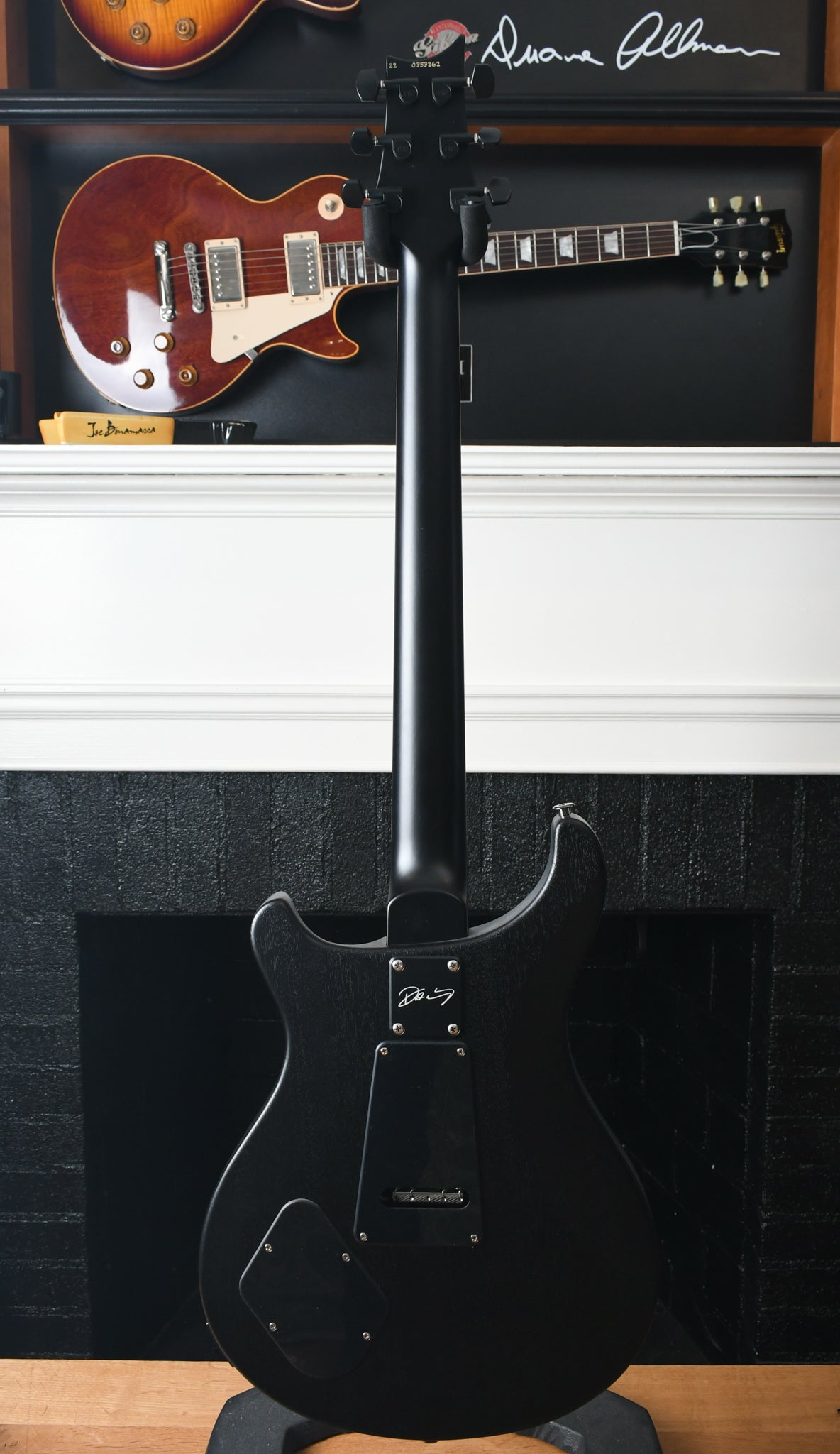 Paul Reed Smith PRS Dustie Waring CE 24 Floyd *Custom Color* Satin Grey Black / Black Wrap Burst