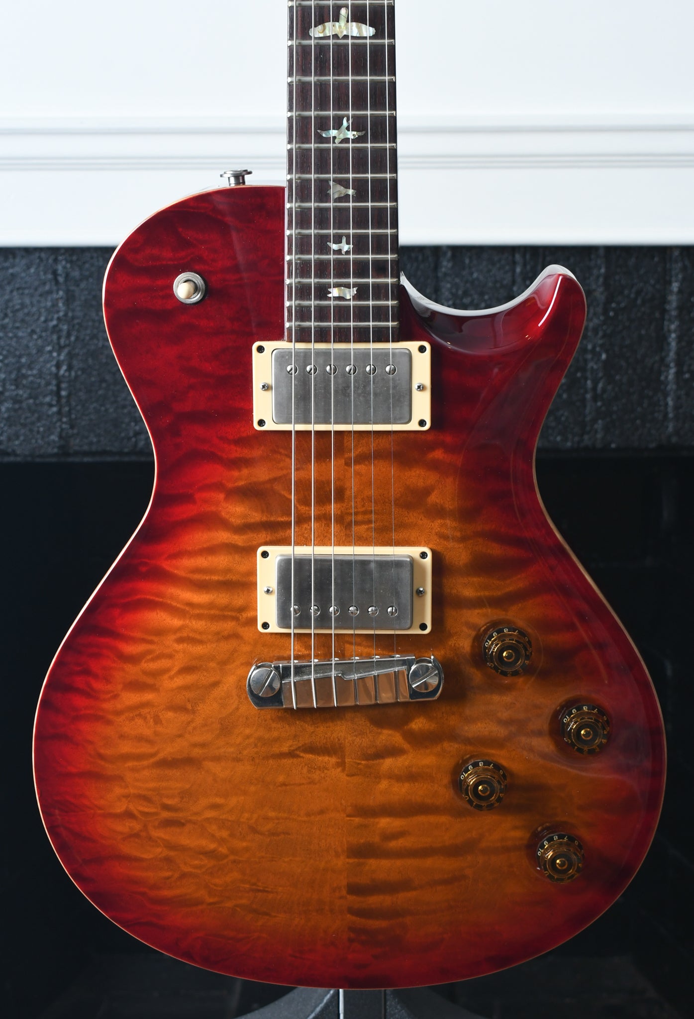 2007 PRS Paul Reed Smith Singlecut 245 Quilt Top Dark Cherry