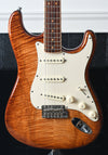 2013 Fender Select Stratocaster Exotic Quilt Iced Tea Burst