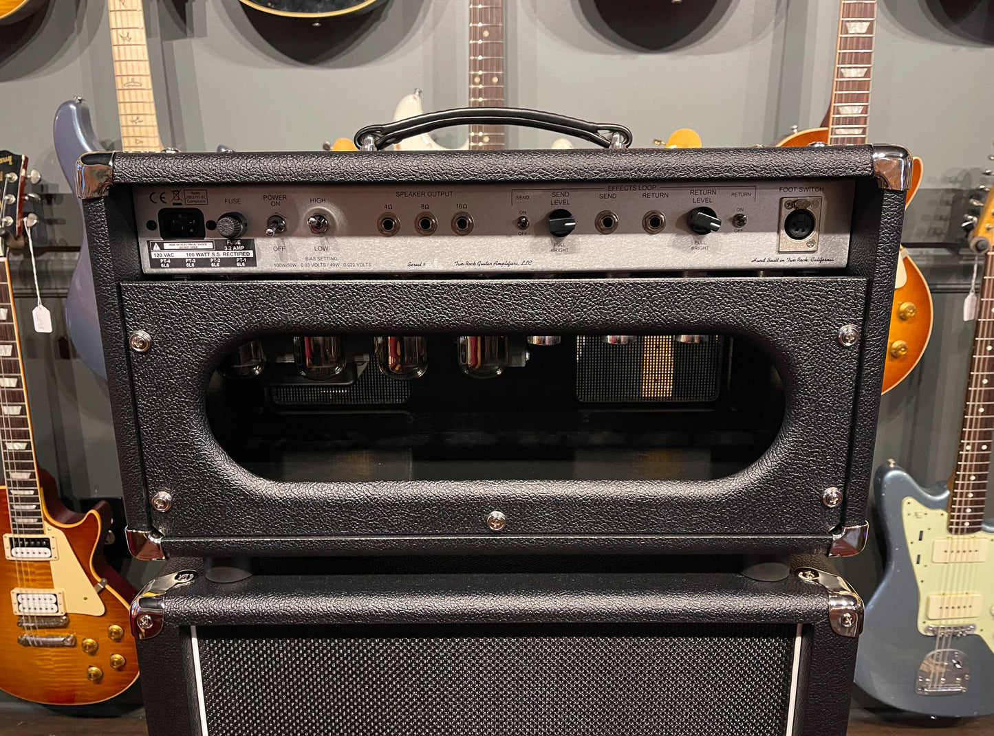 Two Rock TS-1 100/50 Watt Head Black Bronco