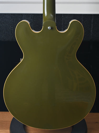 2021 Gibson 1961 ES-335 VOS Heavy Antique Olive Drab