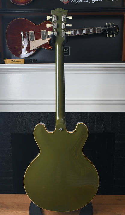 2021 Gibson 1961 ES-335 VOS Heavy Antique Olive Drab
