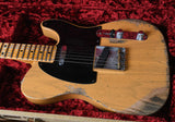 2021 Fender Custom Shop 1953 Telecaster Heavy Relic Butterscotch Blonde