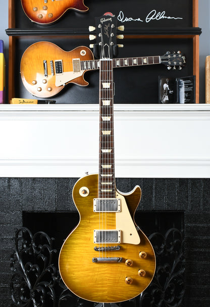 2019 Gibson 1958 Les Paul Standard Reissue R8 CME Exclusive Green Lemon Fade