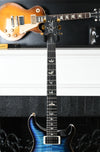 Paul Reed Smith PRS Custom 24 *Custom Color* 10 Top Aqua Blue Black Burst