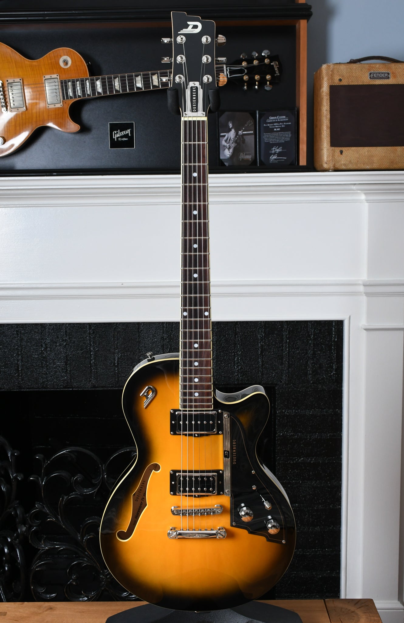 2018 Duesenberg Starplayer TV Stoptail 2 Tone Sunburst