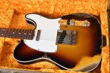 2022 Fender Custom Shop 1960 Telecaster Custom Heavy Relic 3 Tone Sunburst