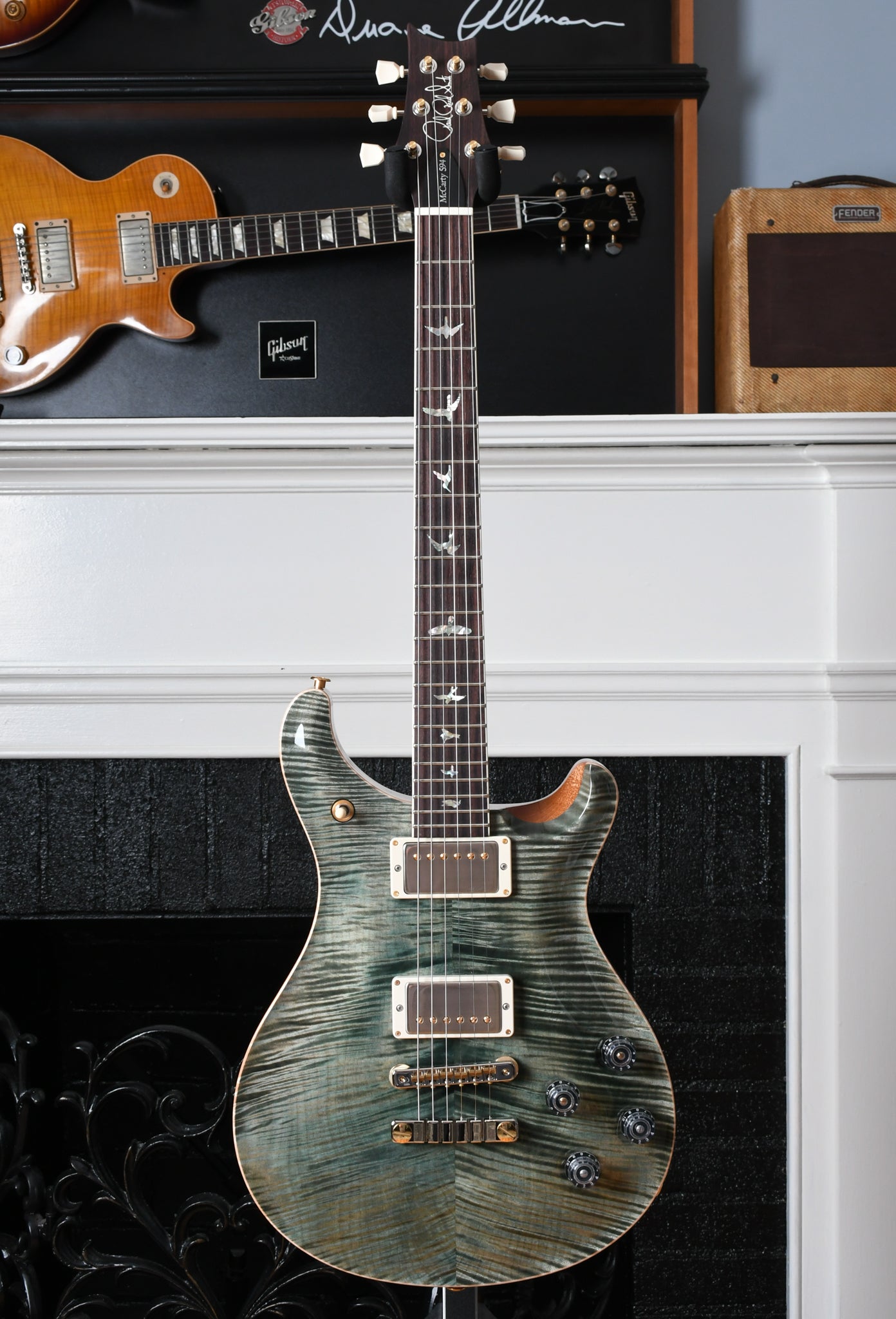 Paul Reed Smith PRS McCarty 594 10 Top Trampas Green
