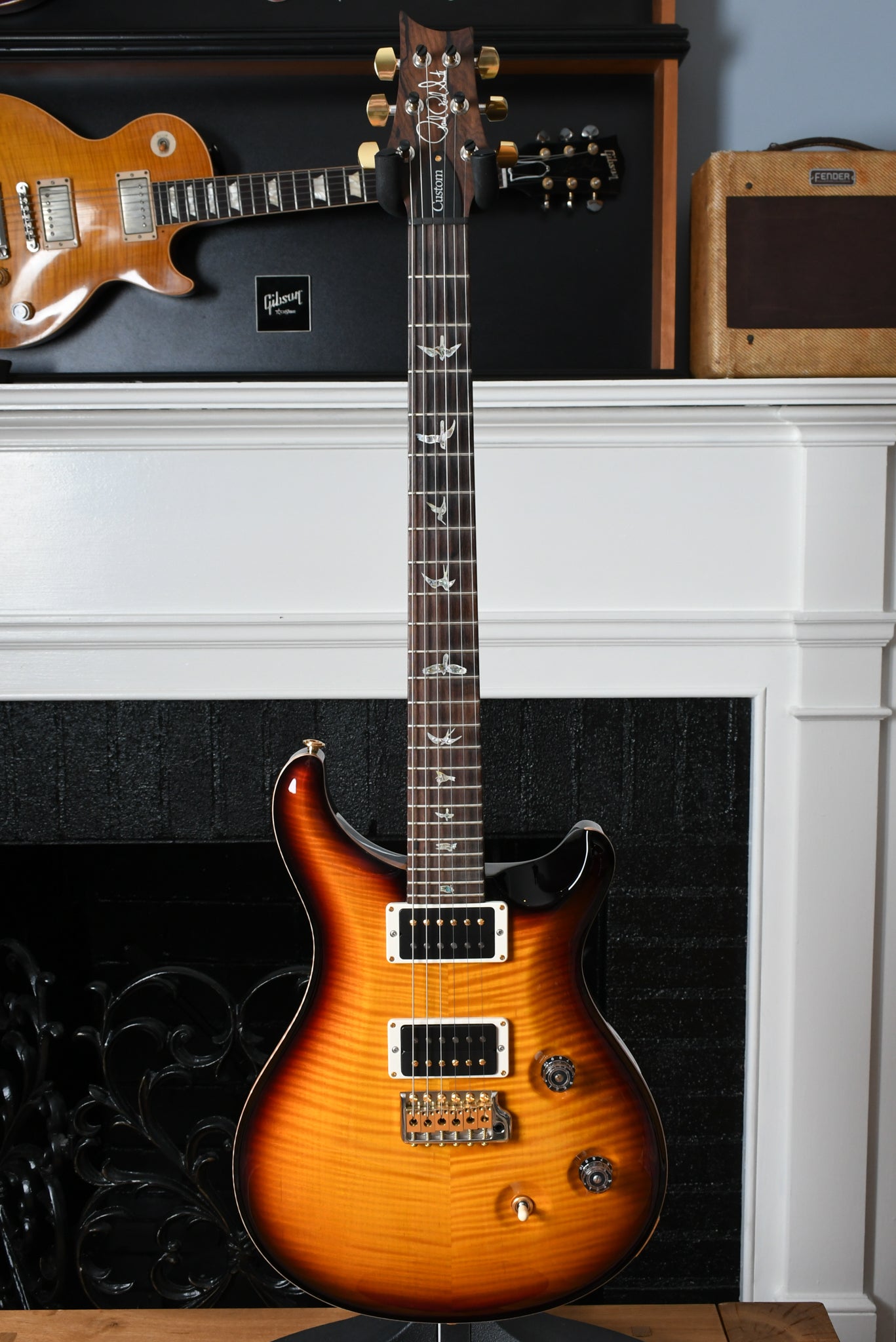 2018 PRS Paul Reed Smith Custom 24 Artist Rosewood Neck Tri Color Sunburst