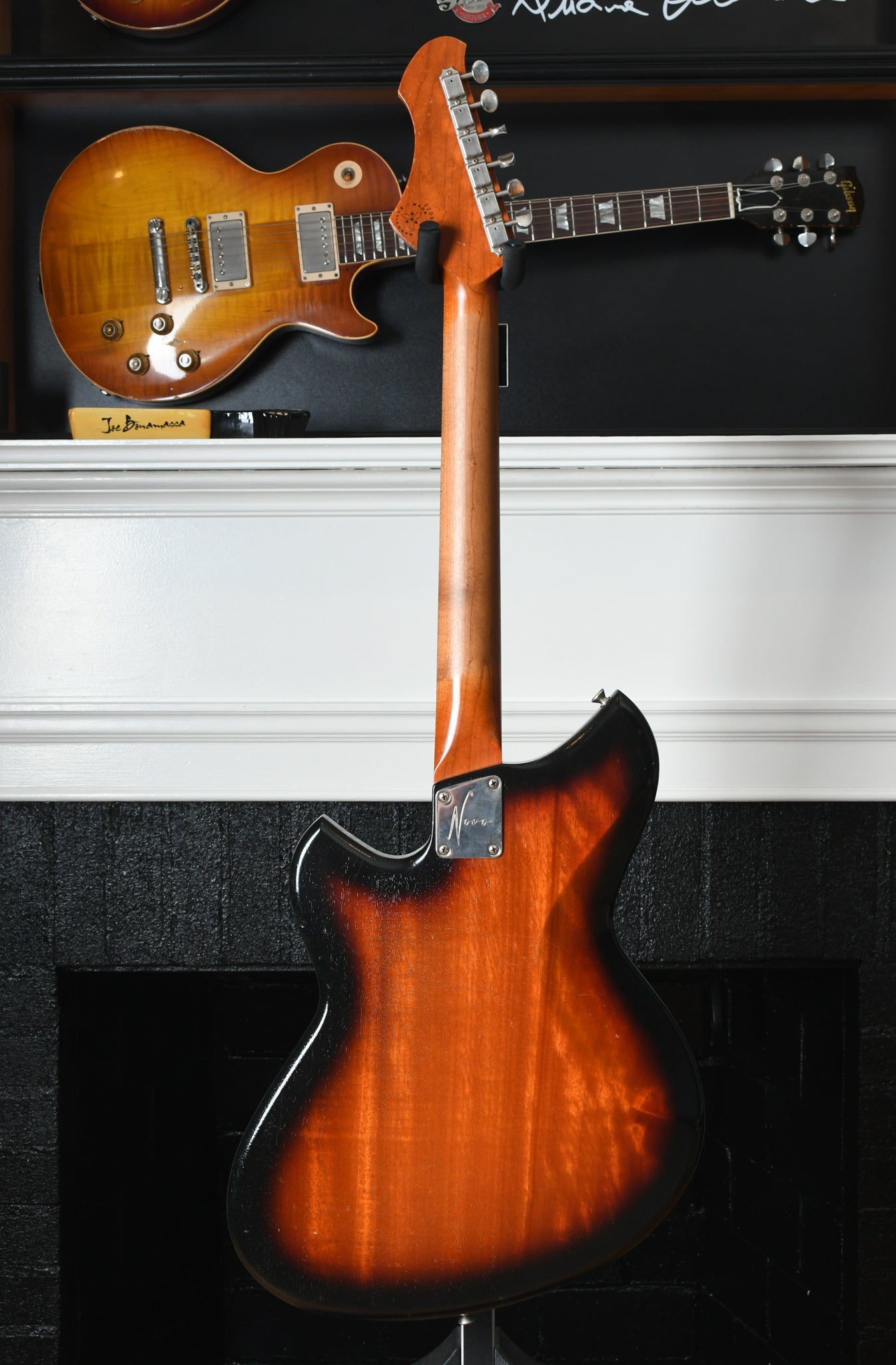2021 Novo Guitars Serus H2 Firebird Burst