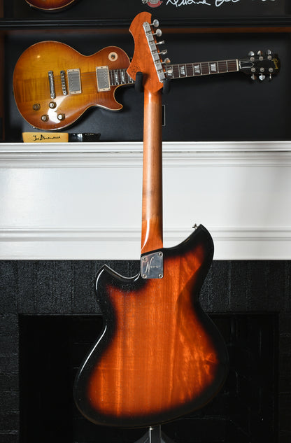 2021 Novo Guitars Serus H2 Firebird Burst