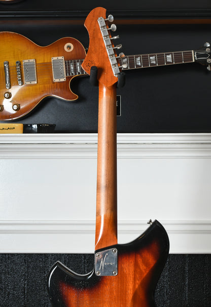 2021 Novo Guitars Serus H2 Firebird Burst