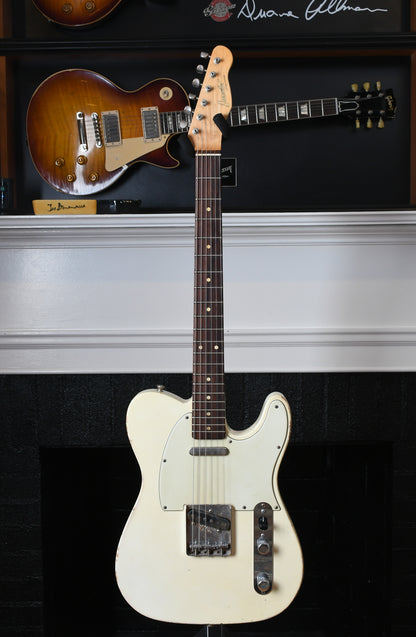2021 Danocaster Single Cut, Olympic White with Budz 2.0 pickups